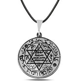 Silver Solomon Seal Necklace
